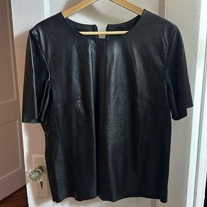COPY - Cuyana large leather shirt
